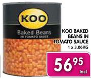 Koo Baked Beans In Tomato Sauce-1x3.06Kg