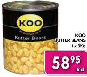Koo Butter Beans-1x3Kg