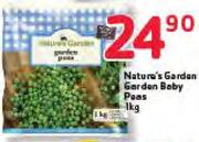 Nature's garden Garden baby Peas-1kg