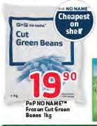 PnP No Name Frozen Cut Green Beans-1kg