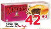 Mana's Pies Assorted-6s Per Pack