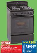 Defy 4-Plate Kitchenmaster Stove