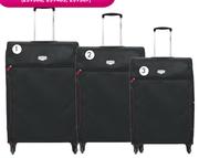 I Travel 70cm + 60cm + 50cm Superior Lite 4 Wheeler Trolley
