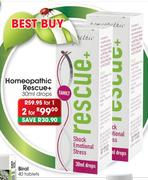 Homeopathic Rescue+ Drops-30ml