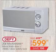 Defy 20Ltr Mirror Finish Microwave Oven