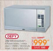 Defy 28Ltr Mirror Finish Microwave Oven