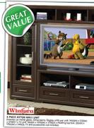 Winfurn 4 Piece  Aston Wall Unit