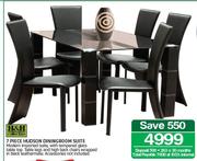H&H Collection 7 Piece Hudson Diningroom Suite