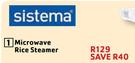 Sistema Microwave Rice Steamer