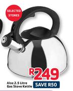  Aloe 2.5 Litre Gas Stove Kettle