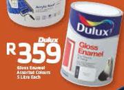 Dulux Gloss Enamel Assorted Colours-5Ltr Each