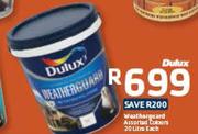 Dulux Weatherguard Assorted Colours-20Ltr Each