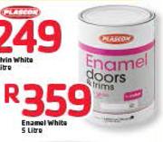 Plascon Enamel White-5Ltr