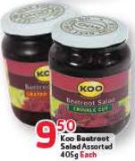 Koo Boetroot Salad Assorted-405g Each