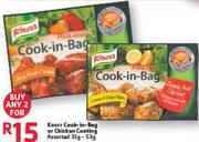 Knorr Cook-In-Bag Or Chicken Coating Assorted-2x35/53g