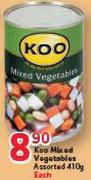 Koo Mixed Vegetables Assorted-410g