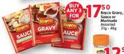 Royco Gravy, Sauce Or Marinade Assorted 3x31gm-3x46gm-Each