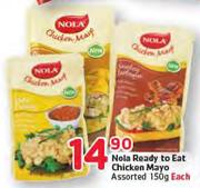 Nola Ready To Eat Chicken Mayo Assorted-150gm Each