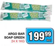 Argo Bar Soap Green-24X1Kg