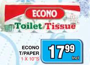 Econo T/Paper-1X10's