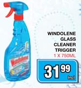 Windowlene Glass Cleaner Trigger-1X750ml