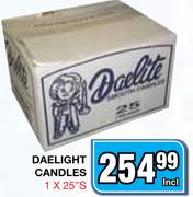 Daelight Candles-1X25's