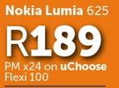 Nokia Lumia-625-On uChoose Flexi 100