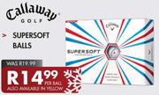Callaway Supersoft Balls-Per Ball