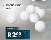 Second Hand Balls-Per Ball