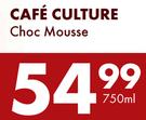 Cafe Culture Choc Mousse-750ml