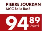 Pierre Jourdan MCC Belle Rose-750ml