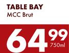 Table Bay MCC Brut-750ml