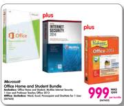 Microsoft Office Home And Student Bundle