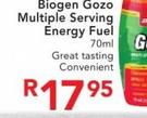Biogen Gozo Multiple serving Energy Fuel-70ml