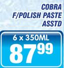 Cobra F/Polish Paste Asstd-6x350ml