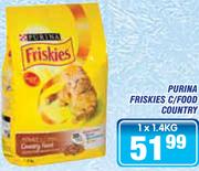 Purina Friskies C/Food Country-1.4Kg