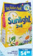 Sunlight W/Pwd H\Wash 2 In 1-3Kg