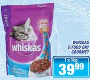 Whiskas C/Food Dry Gourmet-1Kg