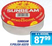 Sunbeam F/Polish Asstd-6x400ml