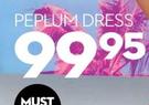 Peplum Dress
