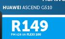 Huawei Ascend G510-On Flexi 100