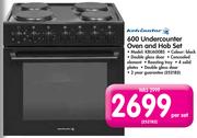 Kelvinator 600 Undercounter Oven And Hob Set KBU600BS-Per Set