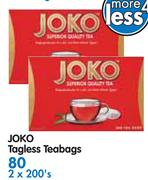 Joko Tagless Teabags-2x200's