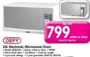 Defy 28L Electronic Microwave Oven DMO350