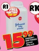 Johnson's Baby Powder Assorted-200g