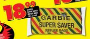 Garbie Super Saver Refuse Bags-20's On Roll