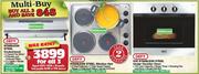 Defy Stainless Steel Cookerhood DCH291, Slimline HobDHD358, Undercounter Oven DBO452