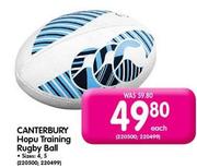 Canterbury Hopu Training Rugby Ball-Each