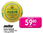 Mitre Oasis Netball-Each