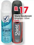 Shield Deodorant-150ml Each